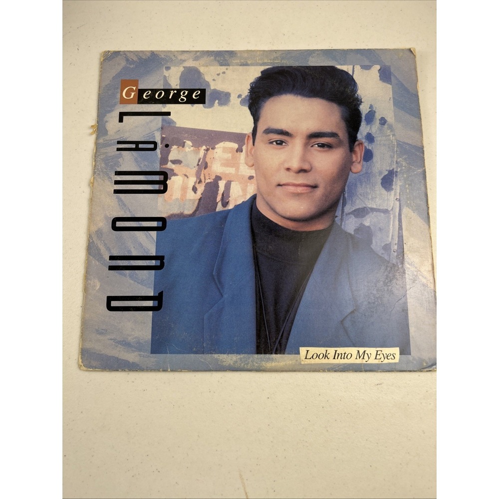 VTG‎ George LaMond  " LOOK INTO MY EYES "   12" Maxi Single Vinyl Record